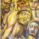 1963 La Zolfatara olio su tela 80x60